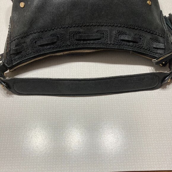GUC Black Leather Cole Haan Satchel or Shoulder Bag - Picture 11 of 12